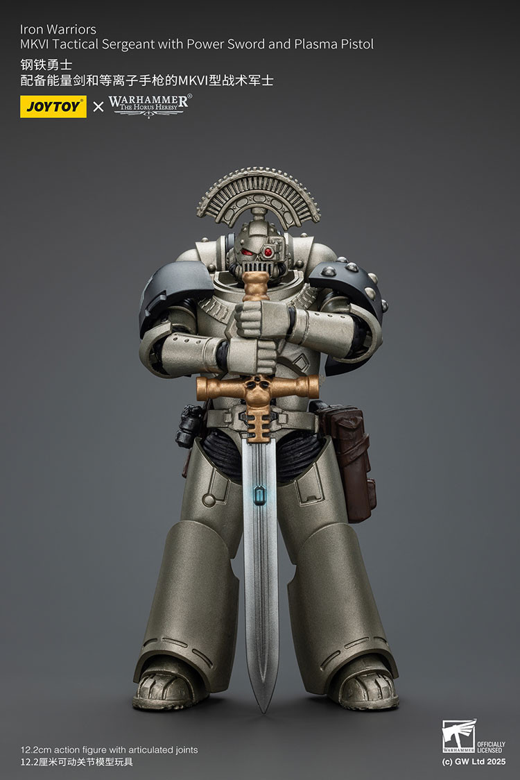 鋼鐵勇士 配備能量劍和等離子手槍的MKVI型戰術軍士 - 商品詳情 1