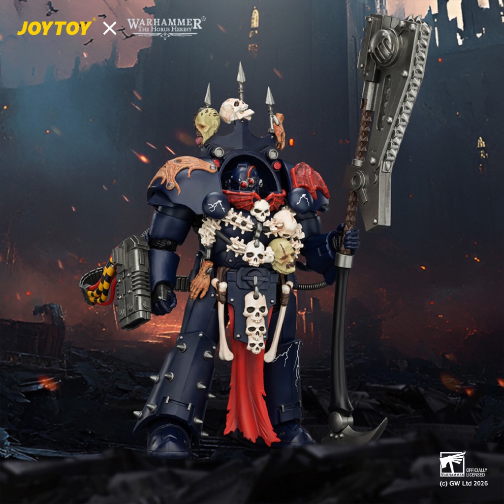 Night Lords Legion Praetor in Tartaros Terminator Armour - main product image