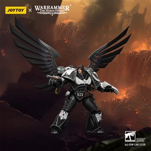 Raven Guard Corvus Corax, Primarch of the XIX Legion with artificer-crafted lightning talons, archaeotech pistols, and whip - Premium action figure - $0.00