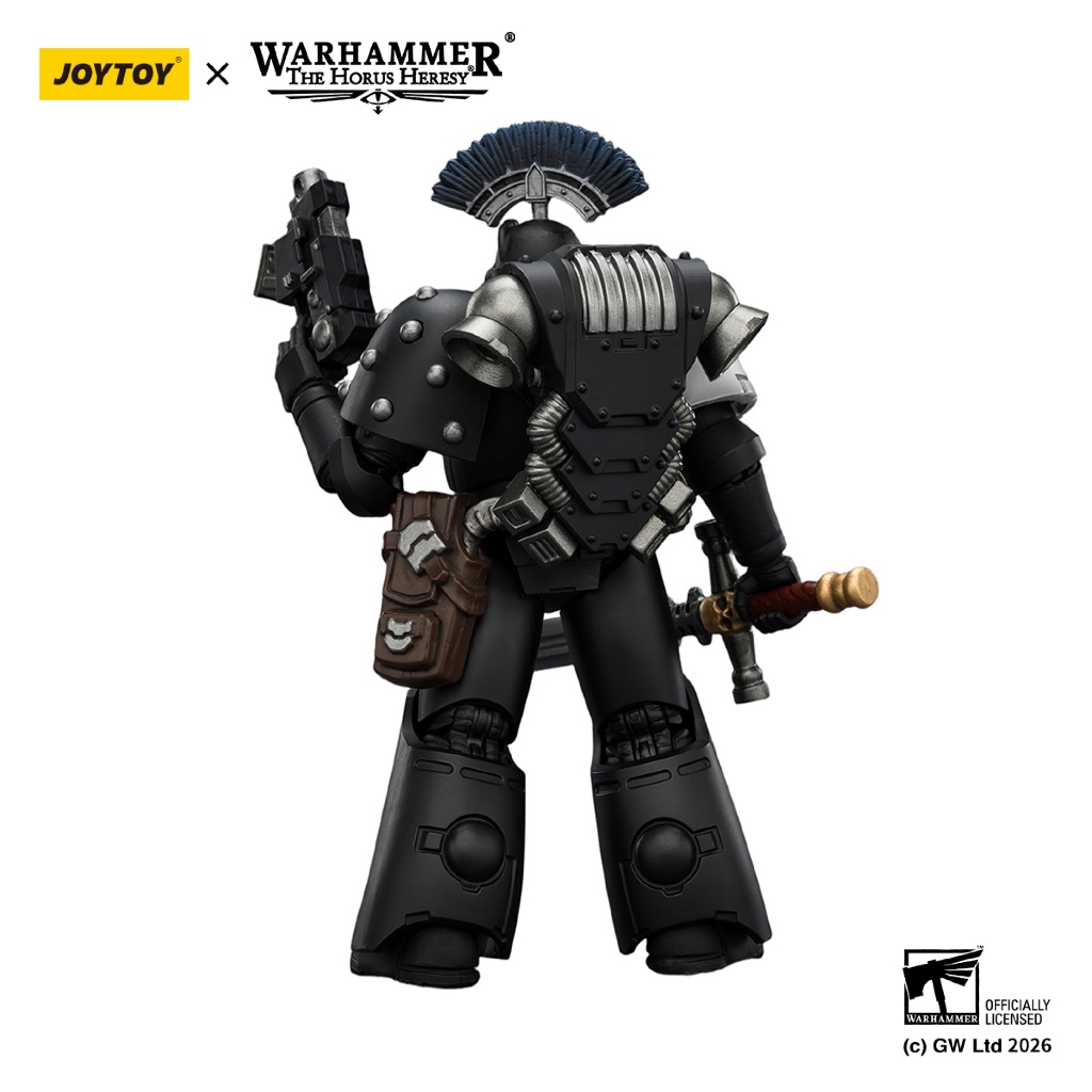 Raven Guard MkVI Tactical Sergeant with Power Sword, Bolter and Plasma Pistol - view 3
