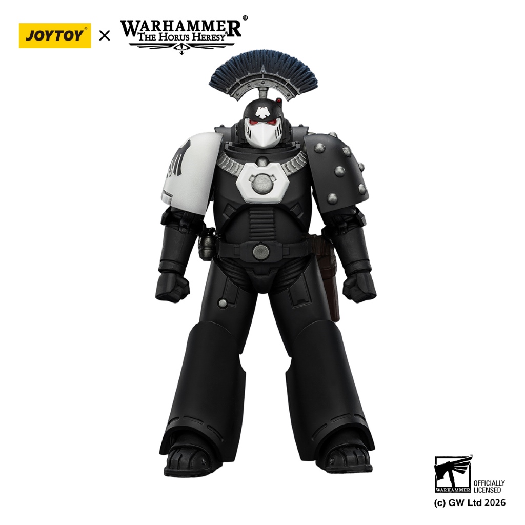 Raven Guard MkVI Tactical Sergeant with Power Sword, Bolter and Plasma Pistol - view 2