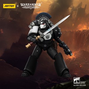 Raven Guard MkVI Tactical Sergeant with Power Sword, Bolter and Plasma Pistol - Premium action figure - $0.00