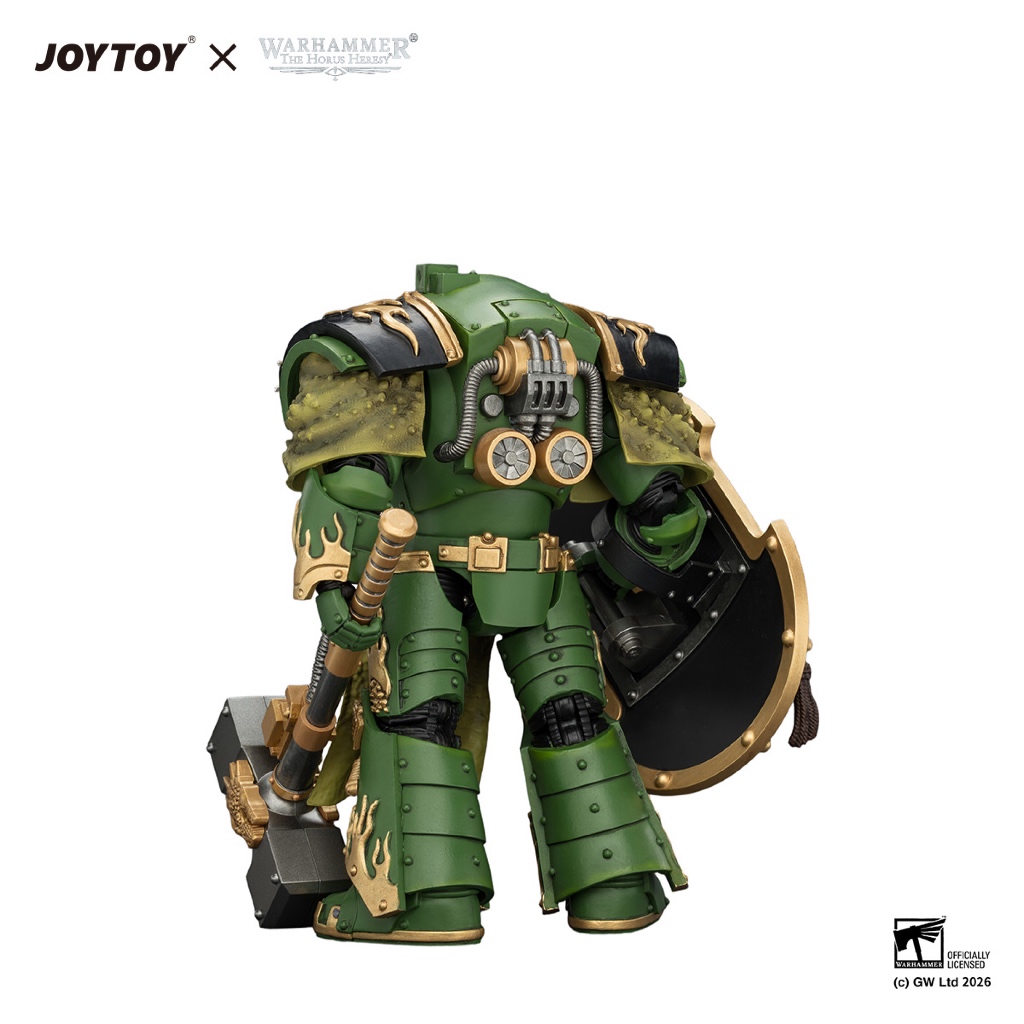Salamanders Firedrake Terminator 2 with Thunder Hammer and Dragonscale Storm Shield - view 3