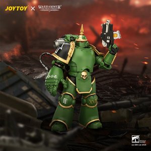 Salamanders MK III Tactical Legionary with Plasma Pistol and Bolt Pistol - Premium action figure - $0.00