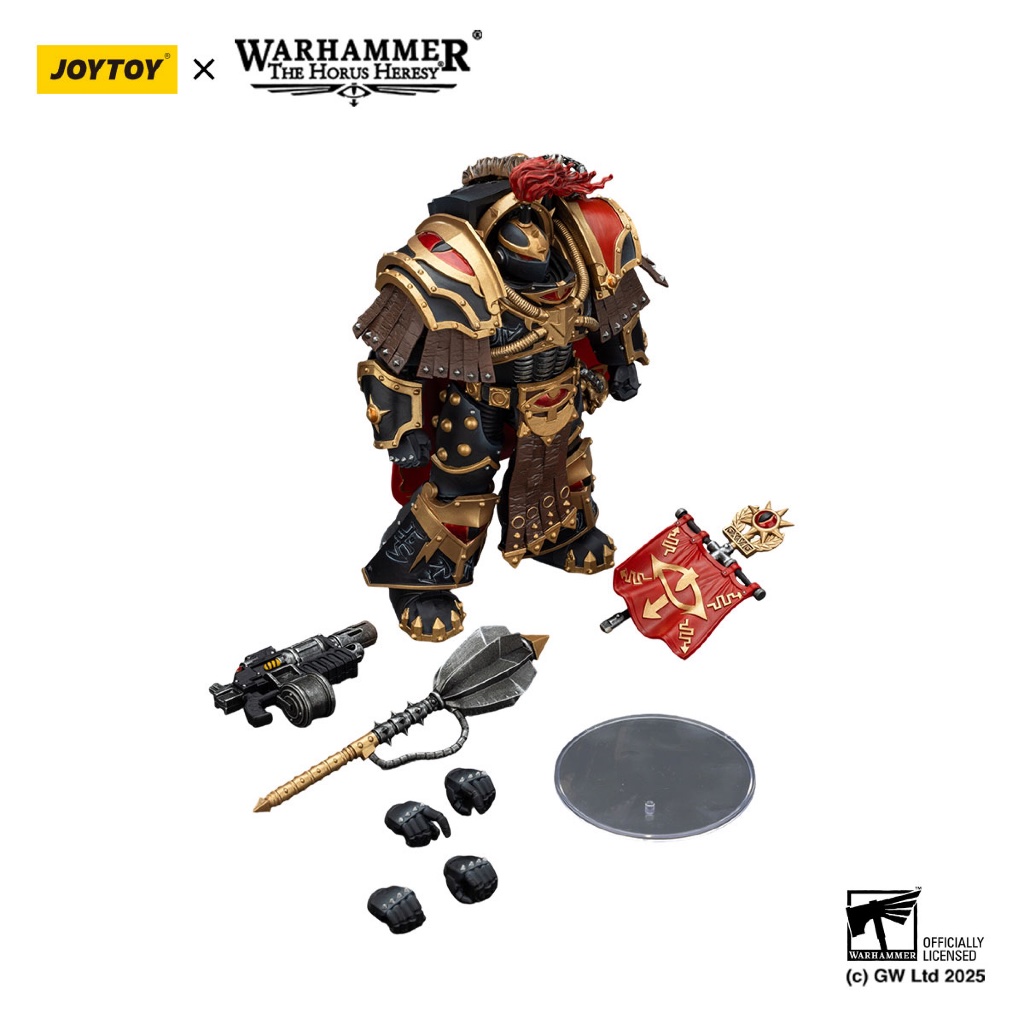 Sons of Horus Legion Cataphractii Praetor with Combi-Melta and Power Maul - view 7