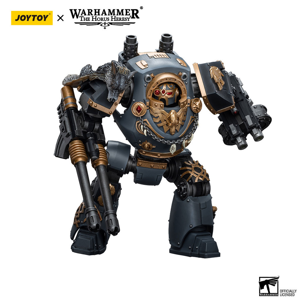Space Wolves Contemptor Dreadnought with Gravis Bolt Cannon - view 2