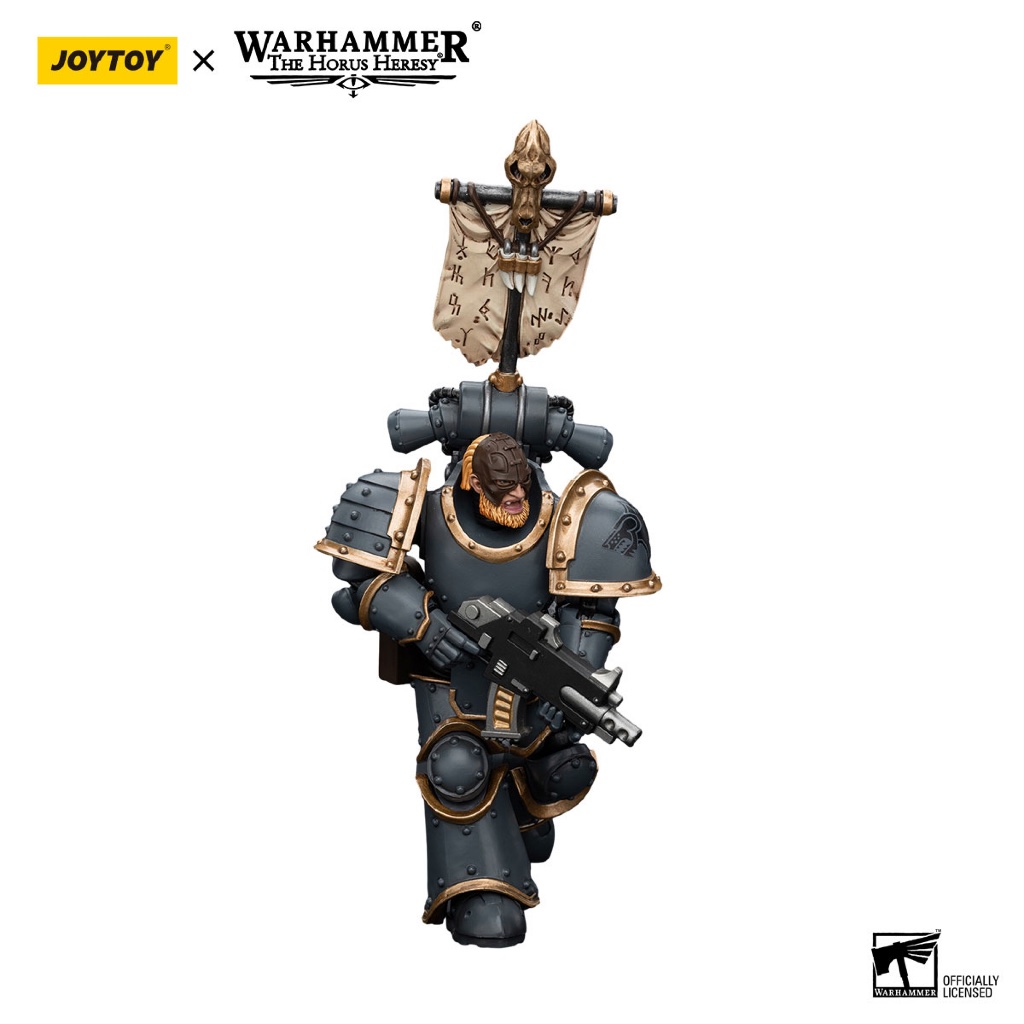Space Wolves Grey Slayer Pack Grey Slayer With Legion Vexilla - view 3
