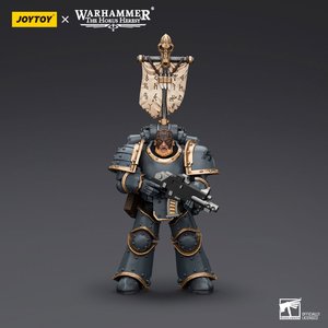 Space Wolves Grey Slayer Pack Grey Slayer With Legion Vexilla - Premium action figure - $0.00