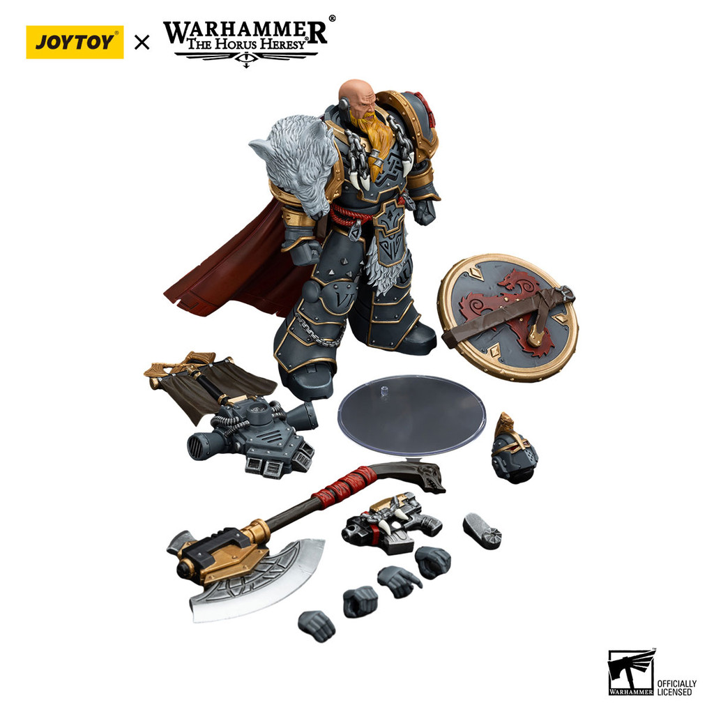 Space WolvesLegion Praetor with Power Axe and Combat Shield - view 6