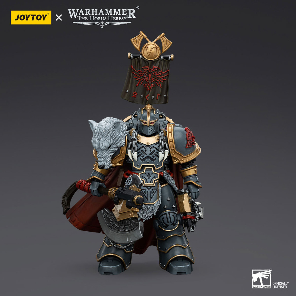 Space WolvesLegion Praetor with Power Axe and Combat Shield - main product image