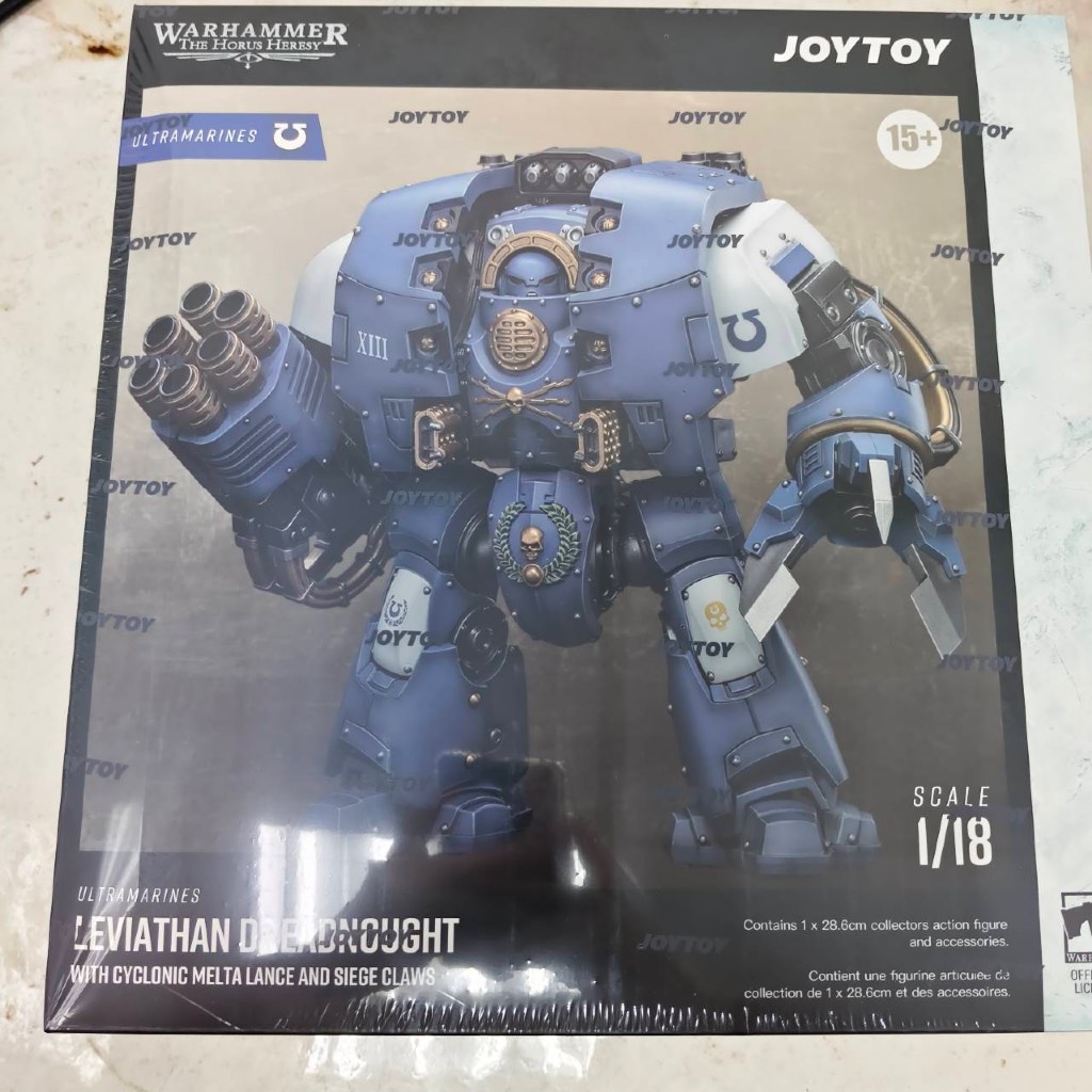 Ultramarines Leviathan Dreadnought with Cyclonic Melta Lance And Siege Claws - main product image