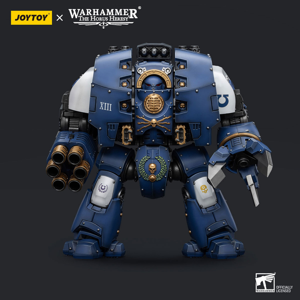 Ultramarines Leviathan Dreadnought with Cyclonic Melta Lance And Siege Claws - view 2